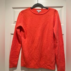 Kim Rogers Salmon Long Sleeve Sweater Size Small